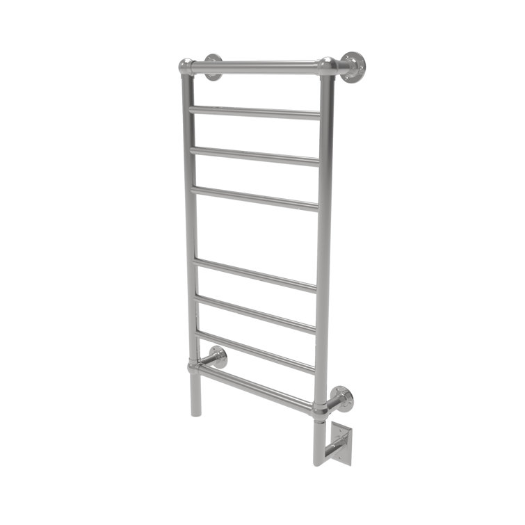 Polished Nickel Wall Mounted Electric Towel Warmer