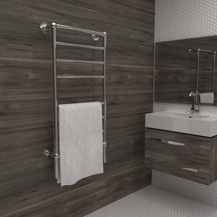 Polished Nickel Wall Mounted Electric Towel Warmer