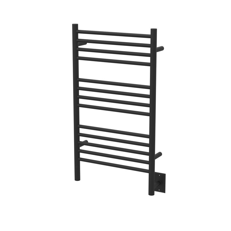 Matte Black Stainless Steel Wall Mounted Towel Warmer