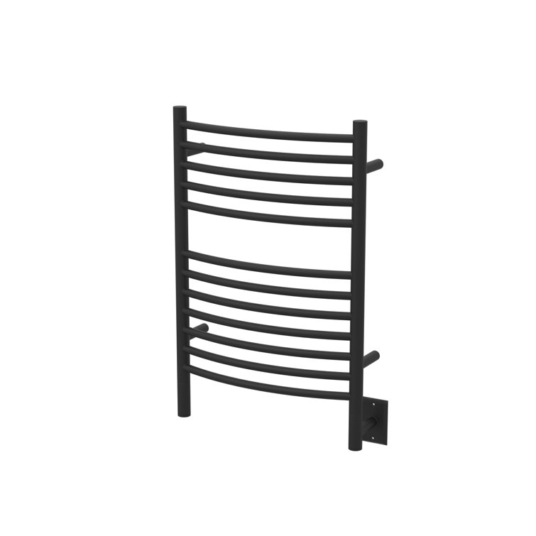 Matte Black Stainless Steel Wall Mounted Towel Warmer