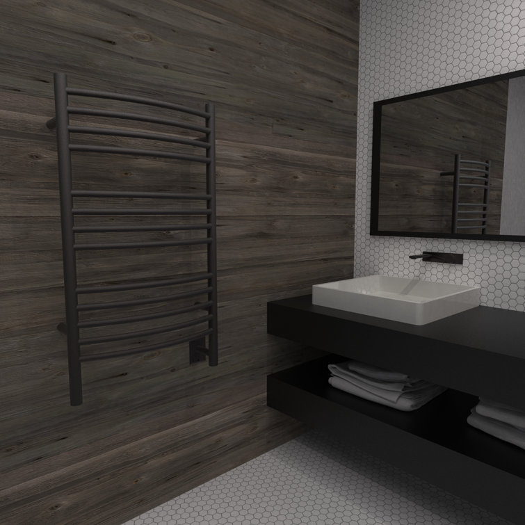 Oil Rubbed Bronze Wall Mounted Electric Towel Warmer