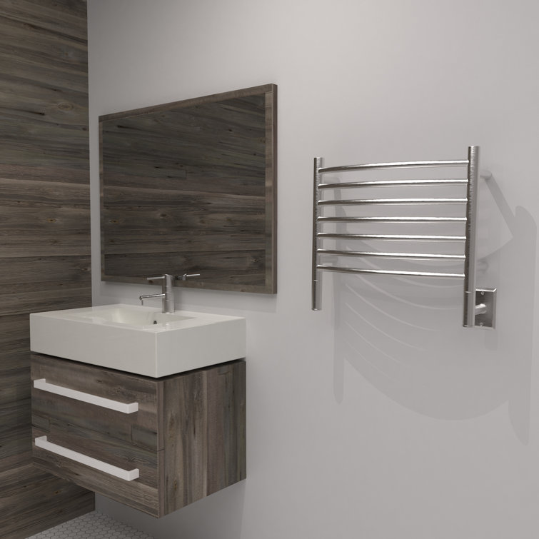 Polished Nickel Stainless Steel Wall Mounted Towel Warmer
