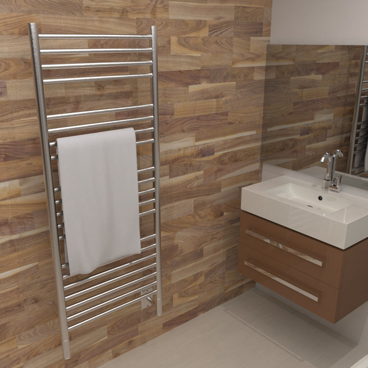 Polished Nickel Stainless Steel Wall Mounted Towel Warmer