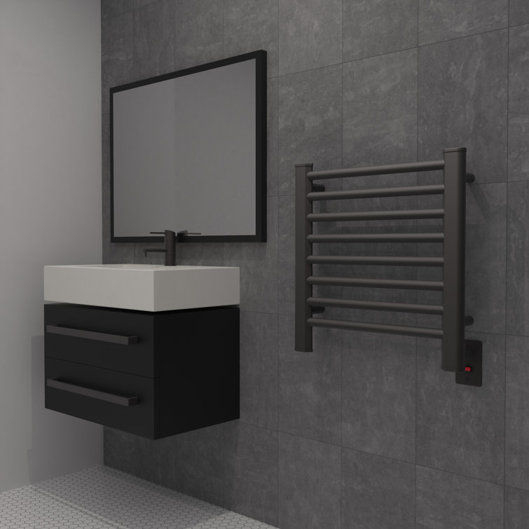 Oil Rubbed Bronze Wall Mounted Electric Towel Warmer