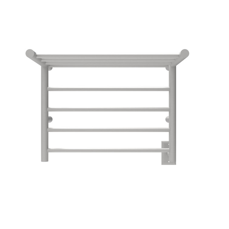 Polished Nickel Wall Mounted Stainless Steel Towel Warmer Shelf