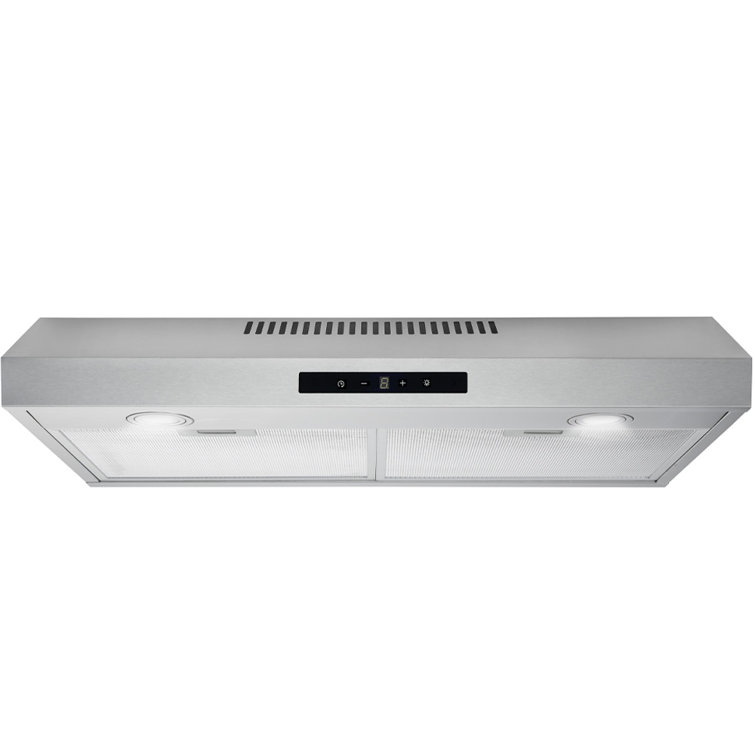Cavaliere CAVALIERE 30" inch 200 CFM Ducted (Vented) Digital Under Cabinet Range Hood in Stainless Steel