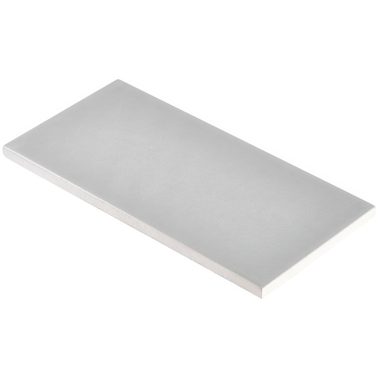 Tarin Gray Matte Ceramic 4" x 8" Subway Tile