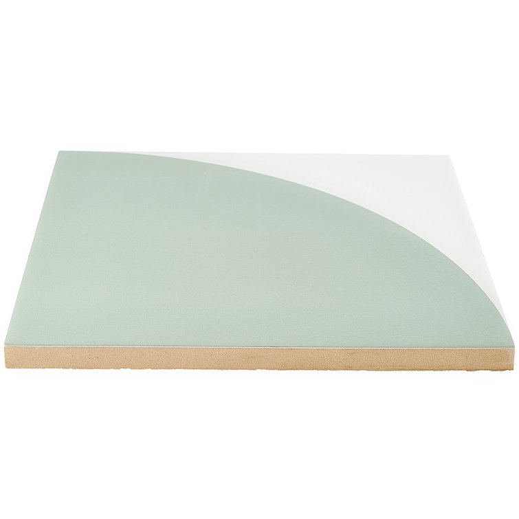 Tarin 8" x 8" Green Matte Porcelain Encaustic Tile