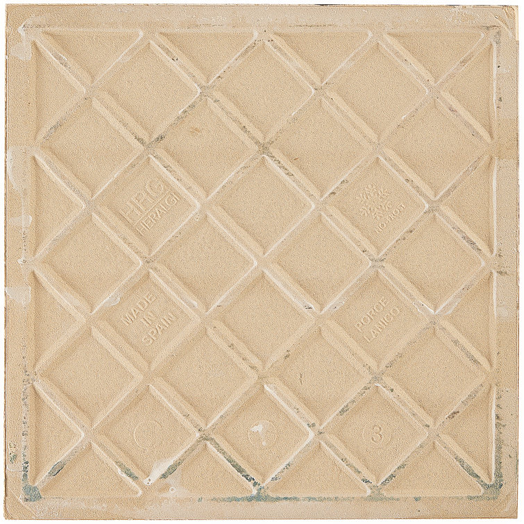 Tarin 8" x 8" Black and White Porcelain Tile