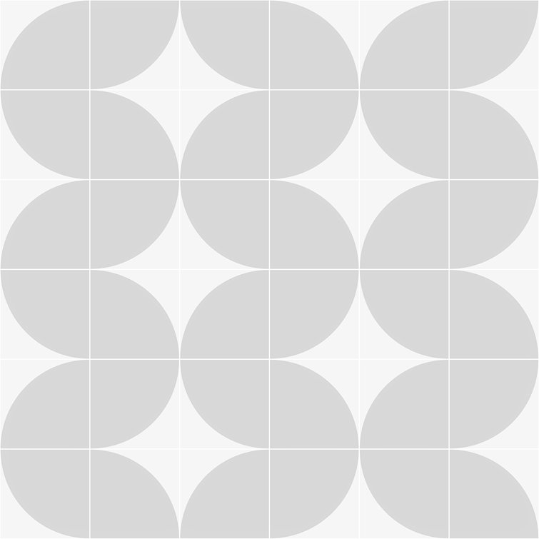 Tarin 8" x 8" Gray Matte Porcelain Wall and Floor Tile