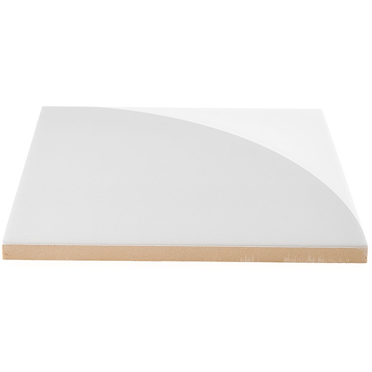 Tarin 8" x 8" Gray Matte Porcelain Wall and Floor Tile