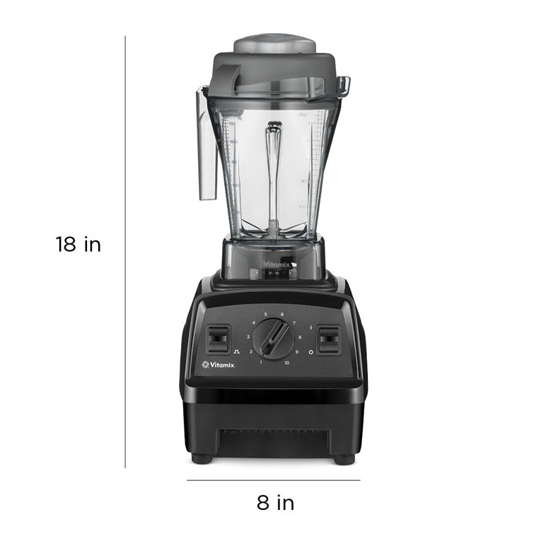 Black 48-oz Tritan Countertop Blender with Variable Speed