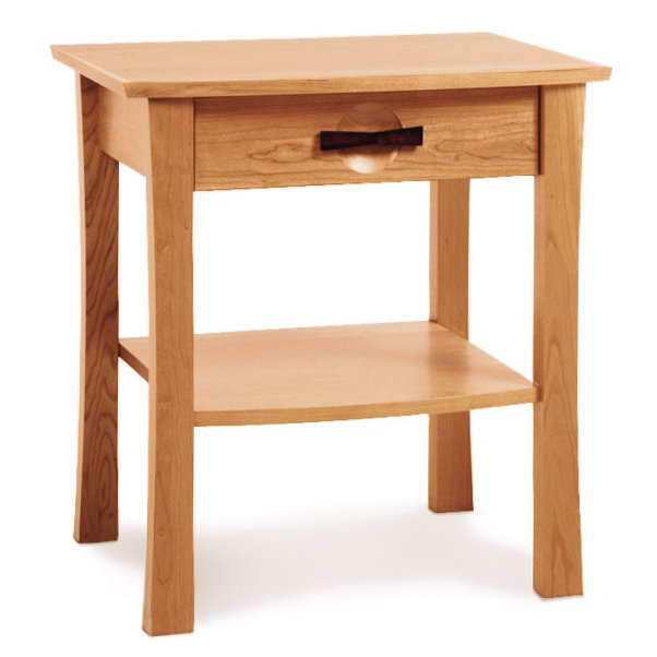 Berkeley Natural Cherry Solid Wood 1-Drawer Nightstand