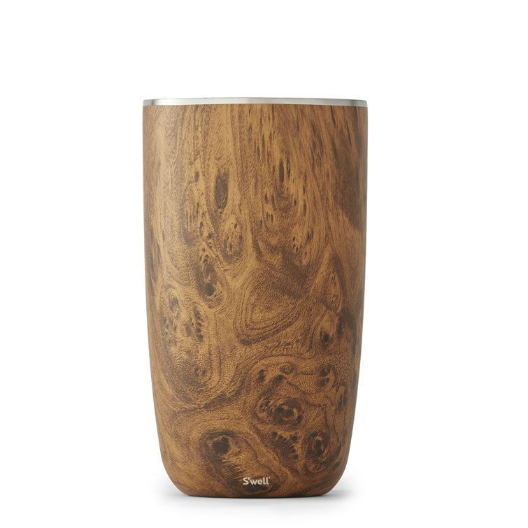 Teakwood Triple-Layered 750ml Stainless Steel Wine Chiller