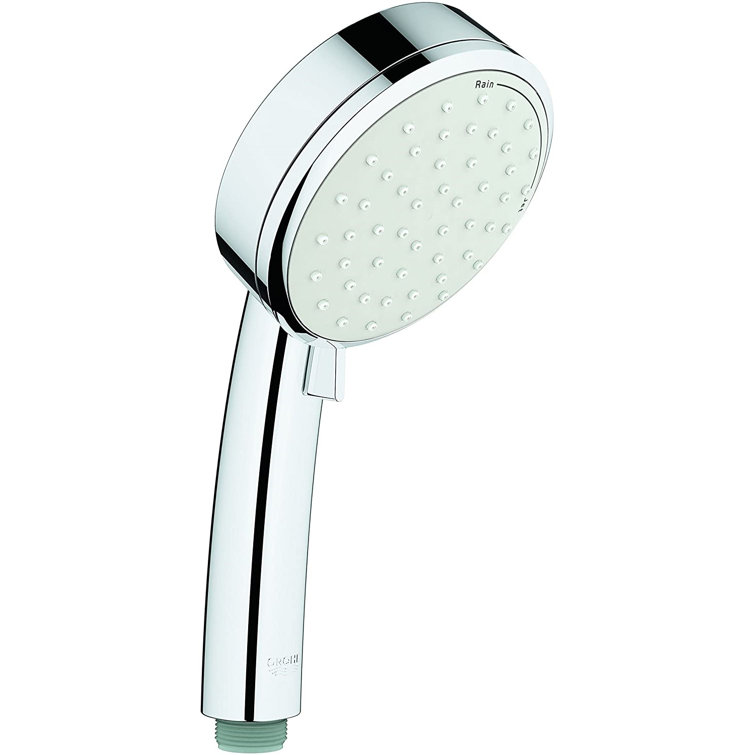 Modern Brushed Nickel Thermostatic Shower System with Dual Function
