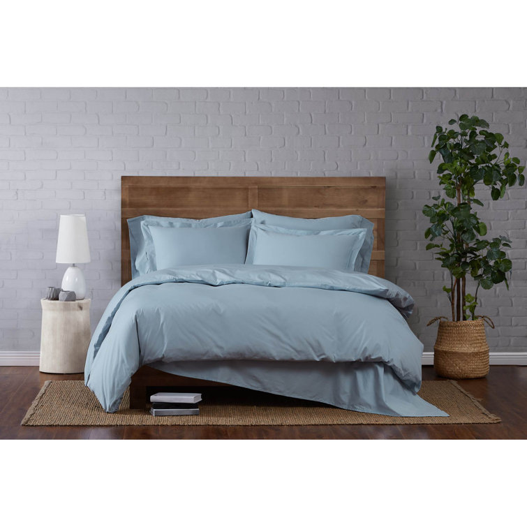 Mustard Yellow King Cotton Duvet Cover Set