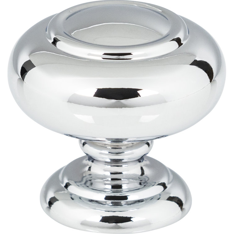 Victoria Polished Chrome Round Mushroom Knob