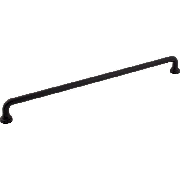 Malin Matte Black 12 5/8" Modern Bar Pull with Mounting Hardware