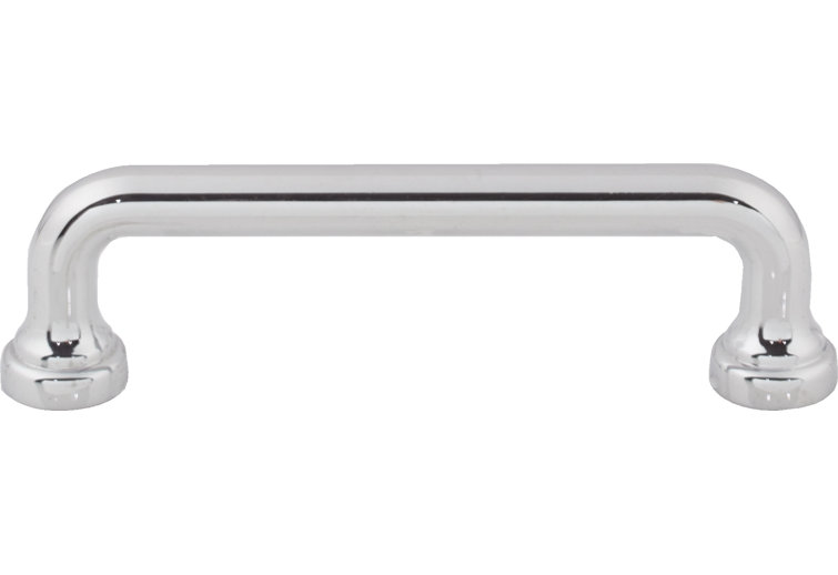 Malin Polished Chrome Modern Cabinet Pull with Mounting Hardware