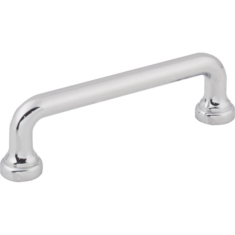 Malin Polished Chrome Modern Cabinet Pull with Mounting Hardware