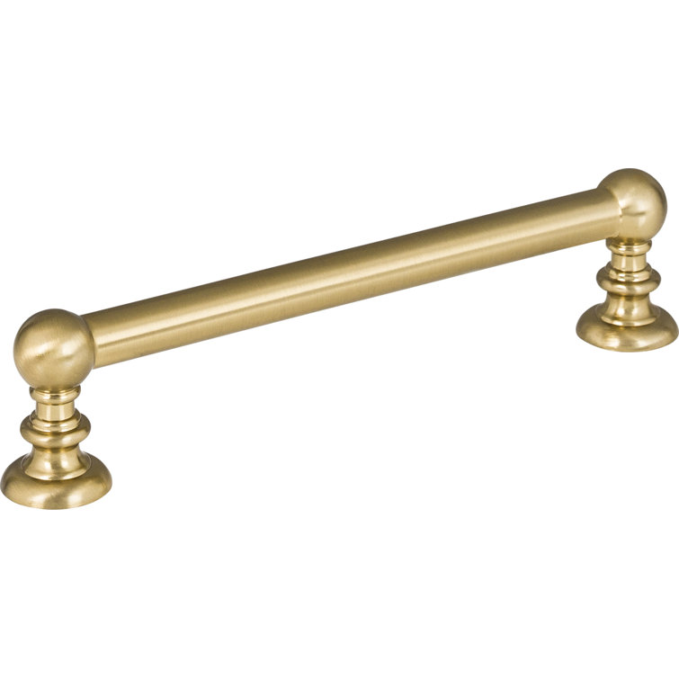 Victoria Warm Brass 5 1/16" Bar Pull with Mounting Hardware