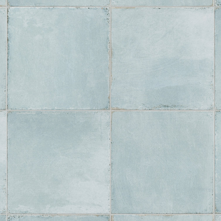 Barcelona Ocean Matte Porcelain 6" x 6" Floor and Wall Tile