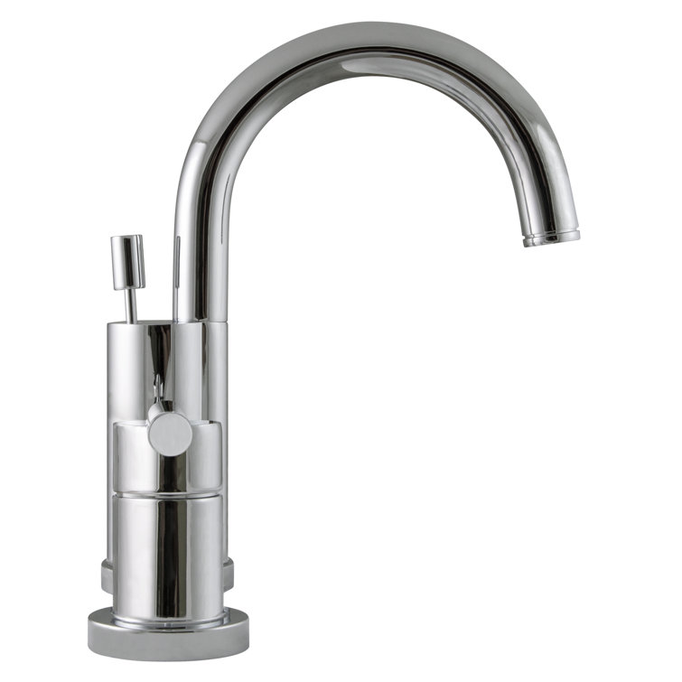 Geneva Polished Chrome Dual-Handle Widespread Bathroom Faucet