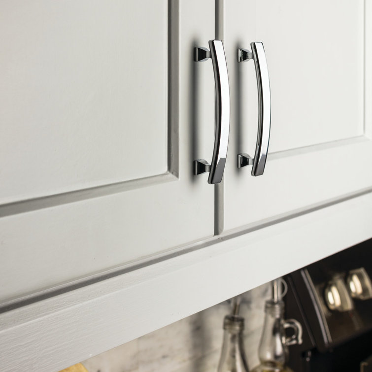 Satin Bronze Modern Cabinet Bar Pull with Mounting Hardware