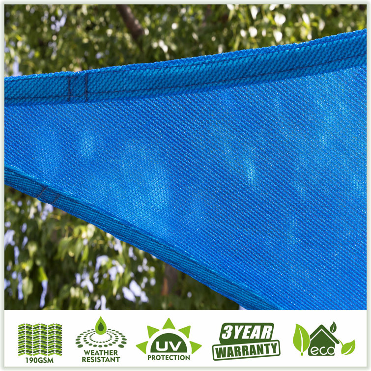 Sand Beige 8' x 10' UV Resistant Sun Shade Sail