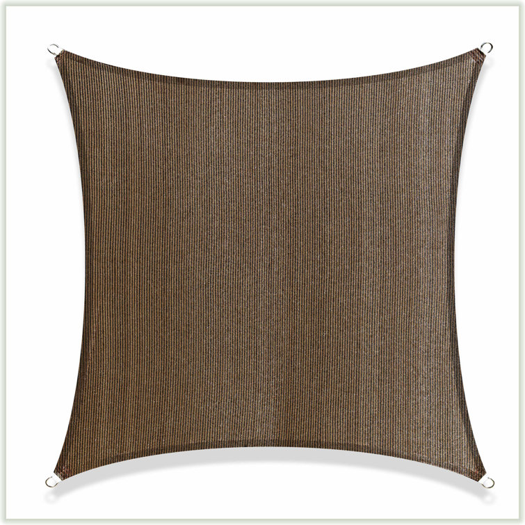 Sand Beige 8' x 10' UV Resistant Sun Shade Sail