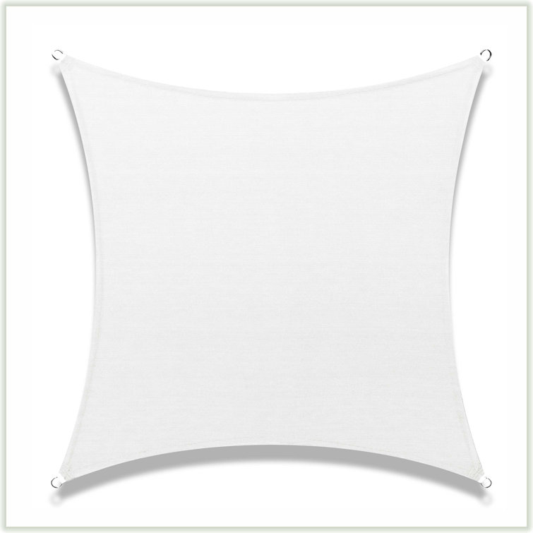 Sand Beige 8' x 10' UV Resistant Sun Shade Sail