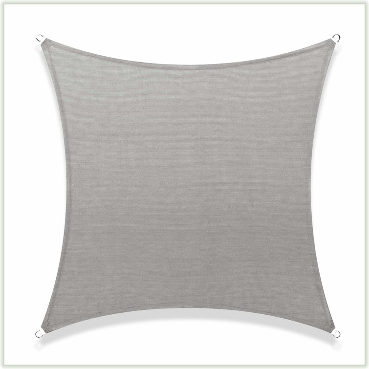 Sand Beige 8' x 10' UV Resistant Sun Shade Sail