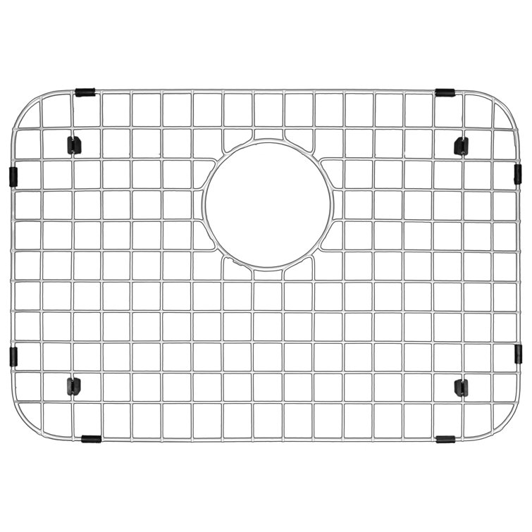 Karran Stainless Steel Sink Bottom Grid with Center Drain