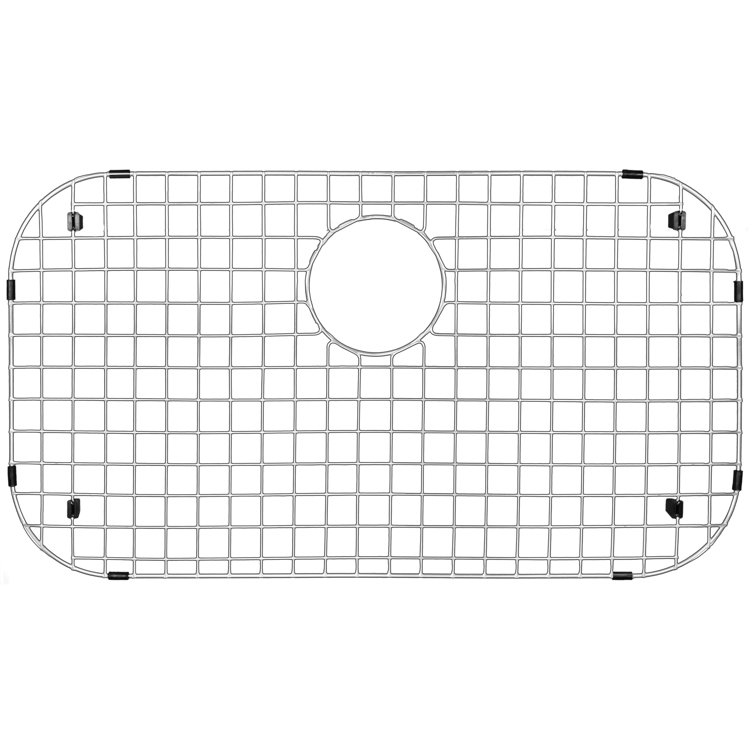 Karran Stainless Steel Sink Bottom Grid with Protective Bumpers
