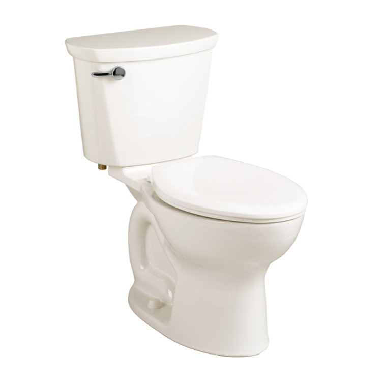 Cadet Pro White Elongated Two-Piece Floor Mounted Toilet