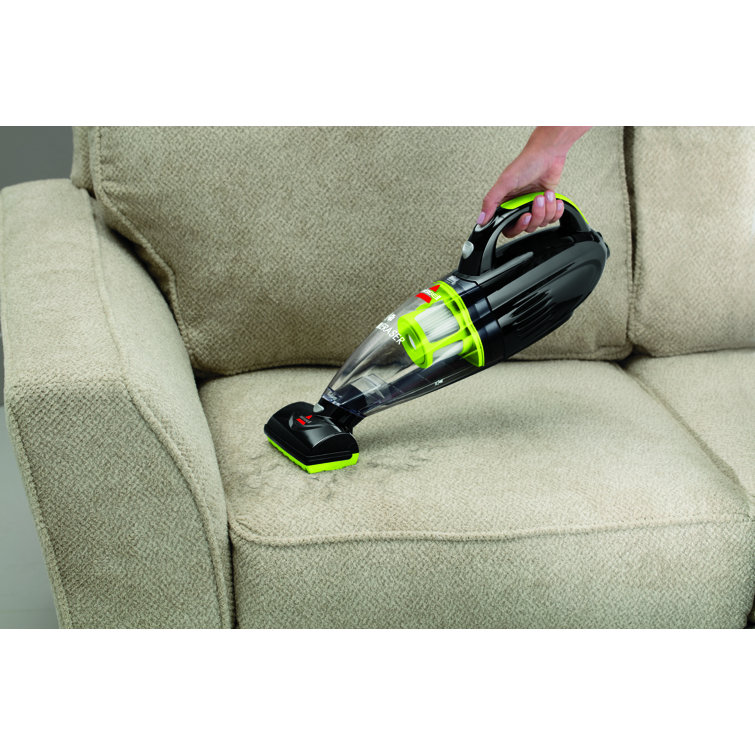 Black and Lime Cordless Handheld Pet Vacuum Cleaner