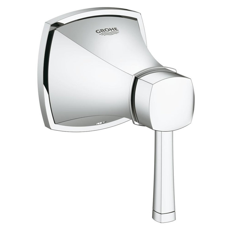 GrohFlex Brushed Nickel Wall-Mounted Shower Trim