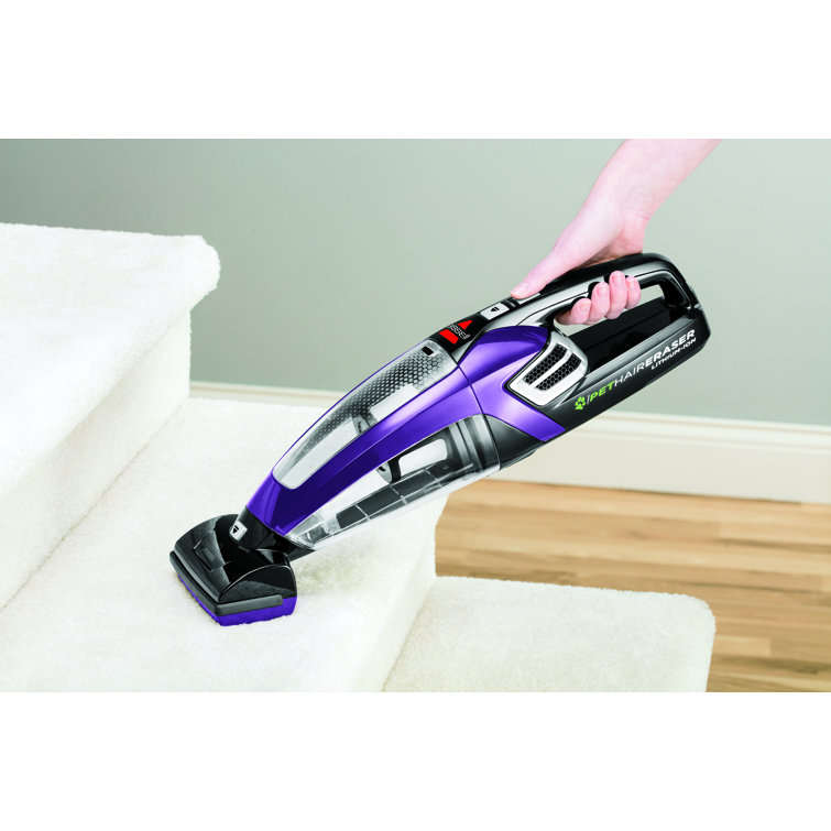 Cordless Bagless Handheld Vacuum for Pet Hair, Purple