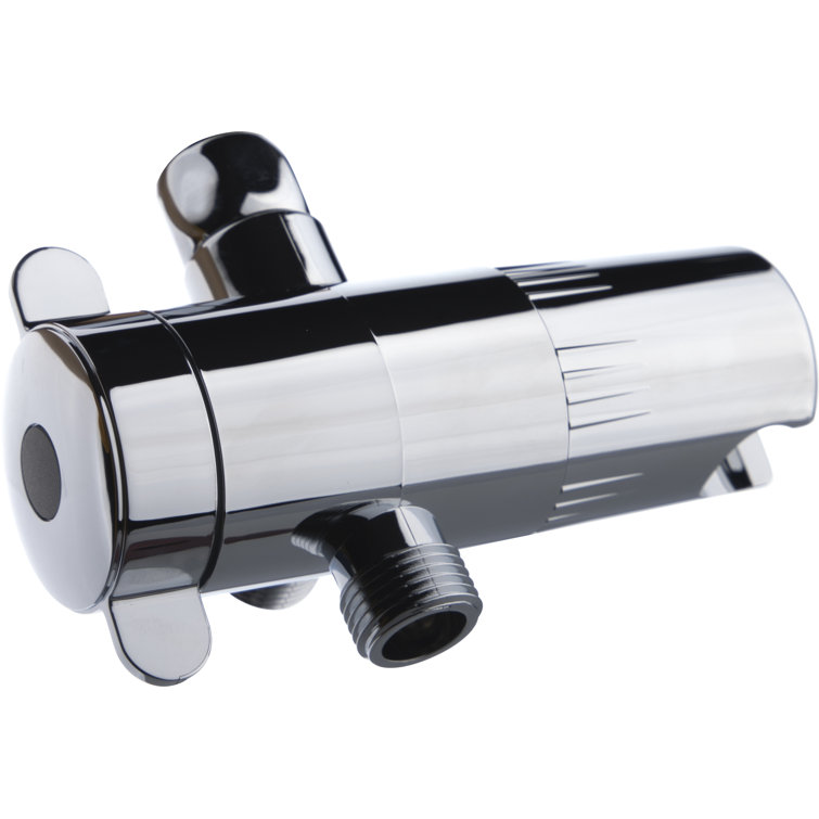 Chrome Dual Shower Head with Handheld and 8-Ft Hose