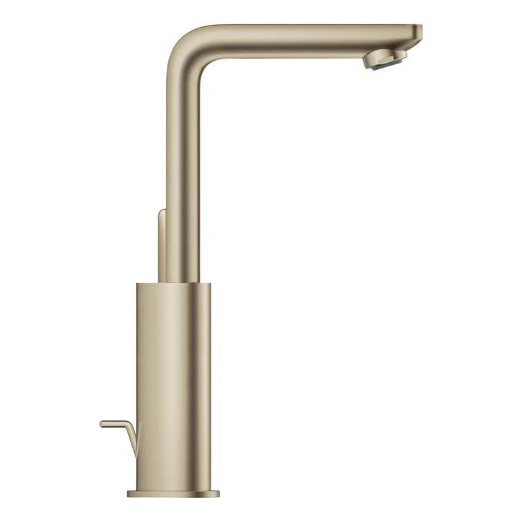 Lineare Sleek Single-Handle L-Size Bathtub Faucet in Brushed Nickel