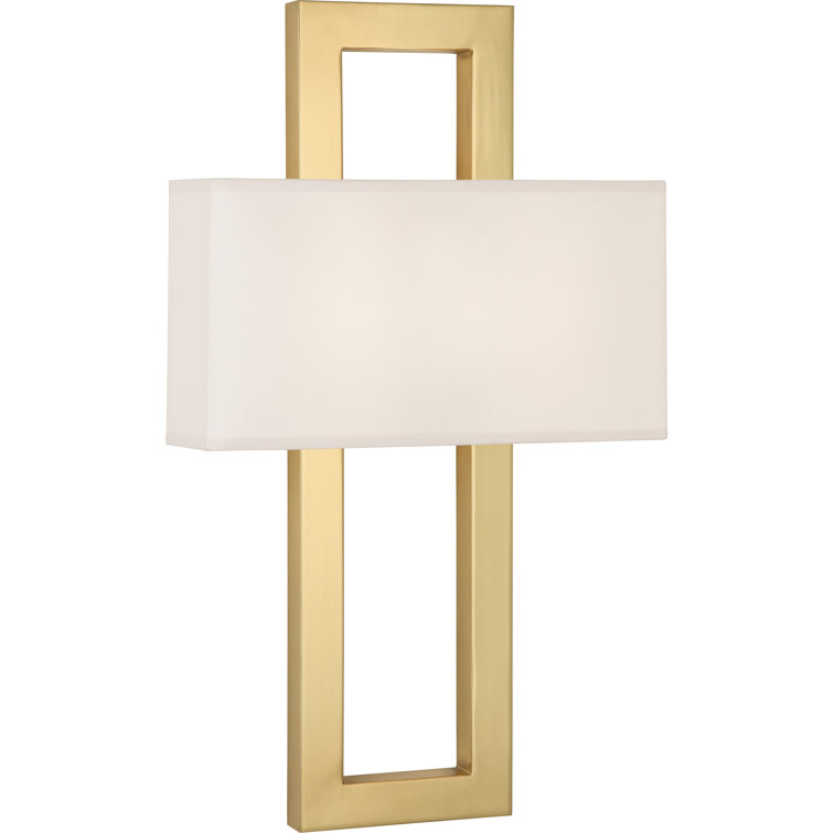 Antique Brass 22.5" Mid-Century Modern Wall Sconce