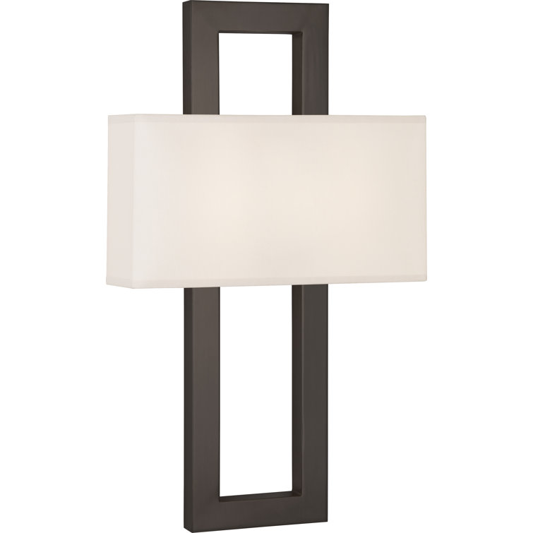 Deep Patina Bronze Steel Direct Wired Electric Sconce