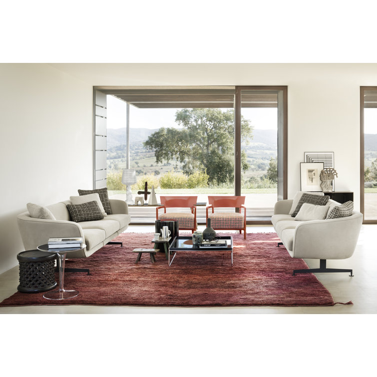 Elegant Crystal Round Tip Top Side Table by Kartell