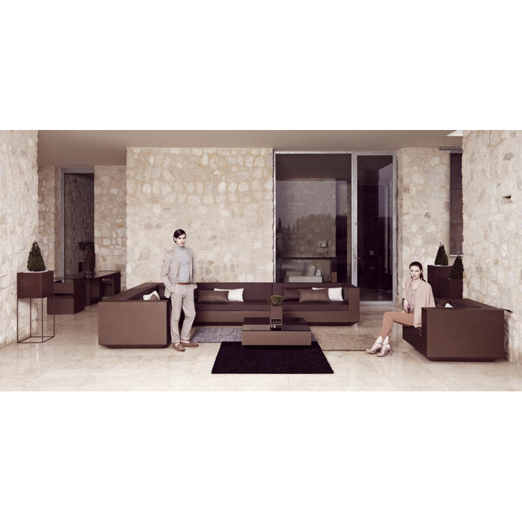 Ice Resin Armchair with Vinyl Cushions by Ramon Esteve