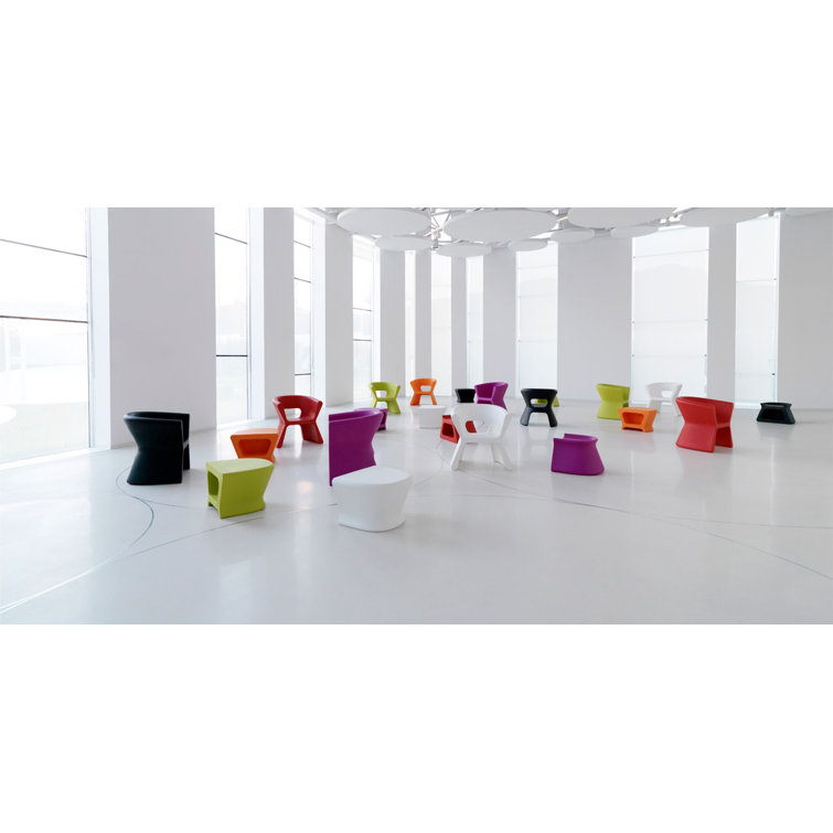 Pal Red Multi-Functional Indoor/Outdoor Plastic Coffee Table/Stool