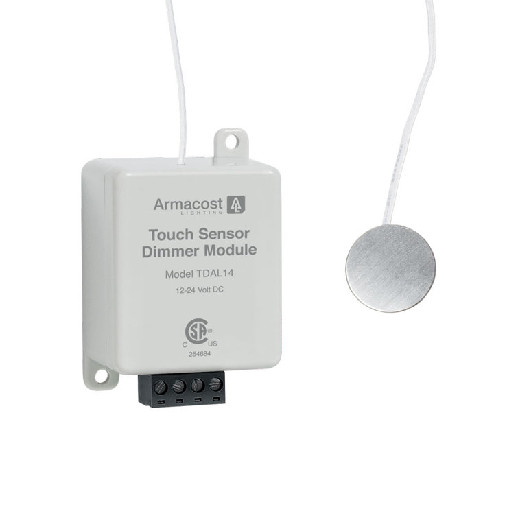 Wireless Touch Sensor LED Dimmer Switch in White