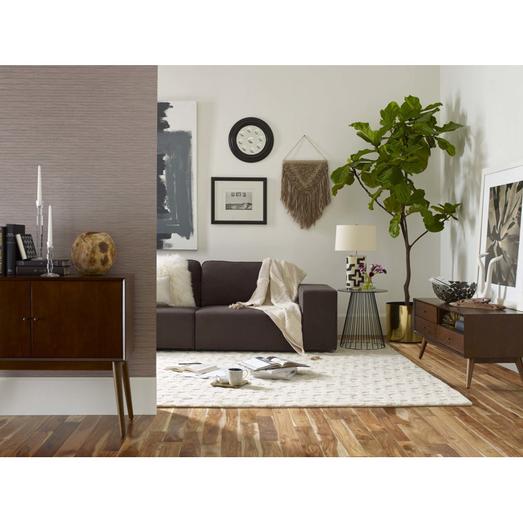 Walnut Brown Mid-Century Modern Freestanding Office Cabinet