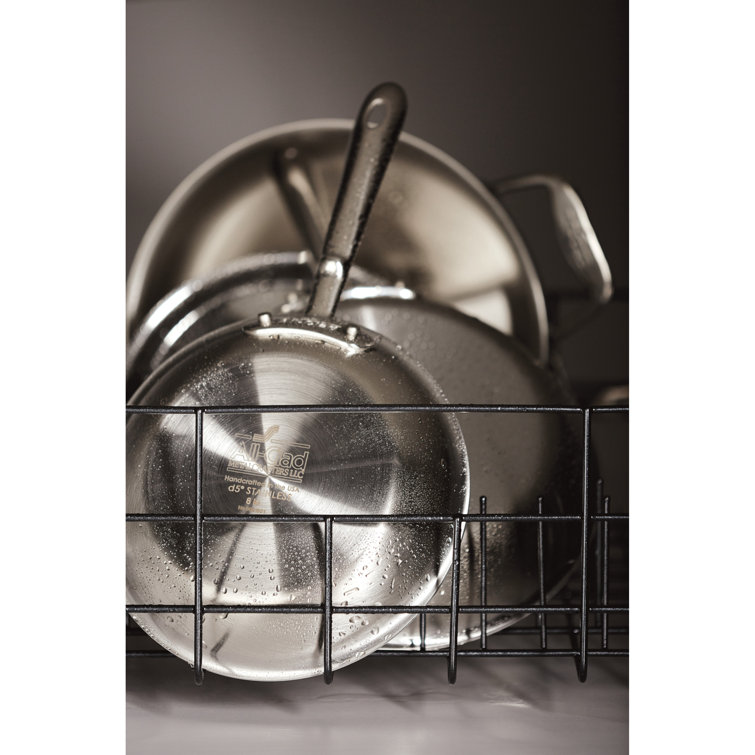All-Clad 10.5" Brushed Stainless Steel Non-Stick Fry Pan