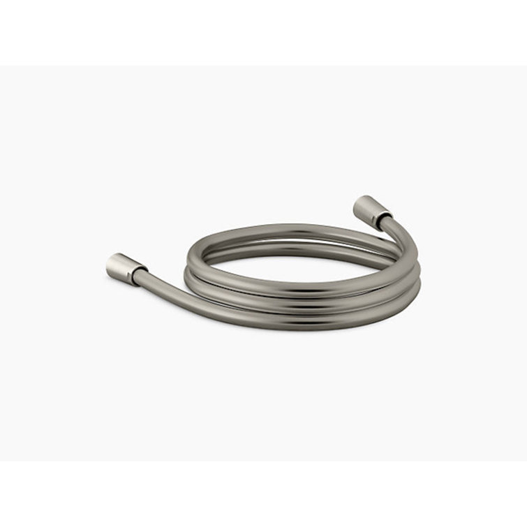Vibrant Brushed Nickel 60-Inch Smooth Shower Hose