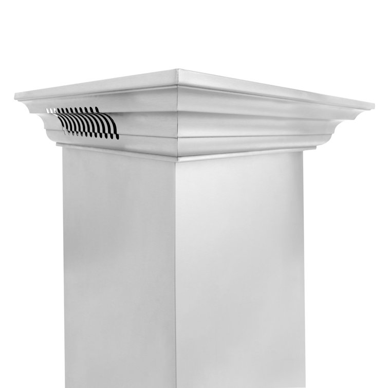 24" Stainless Steel Wall Mount Range Hood with Bluetooth Speakers